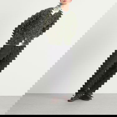 Bomber bunda Universal Works Snug Fuzzy Bomber Jacket Zelené | P33104ND, 8