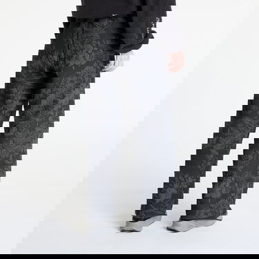 Nohavice Nike Sportswear Collection Mid-Rise Jacquard Track Pants Čierna | HF9588-010, 3