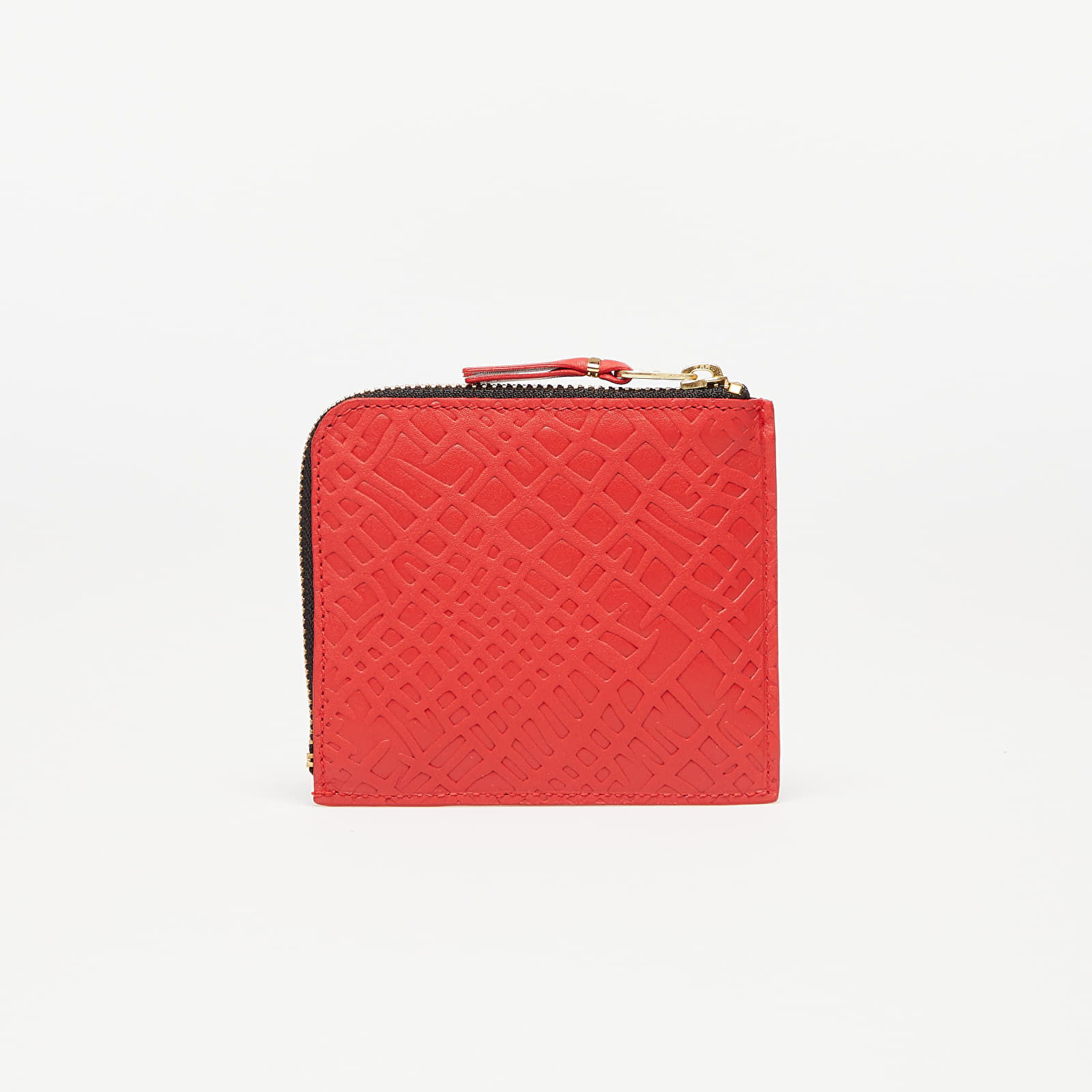 Embossed Roots Wallet Red