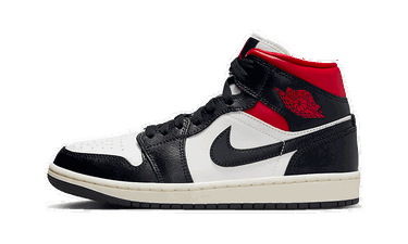 Tenisky a topánky Jordan Air Jordan 1 Mid "Black Gym Red" W Čierna | BQ6472-061, 0