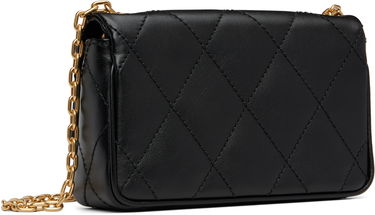 Kabelka Burberry Burberry Quilted Lambskin Strand Clutch Čierna | 8111640, 2