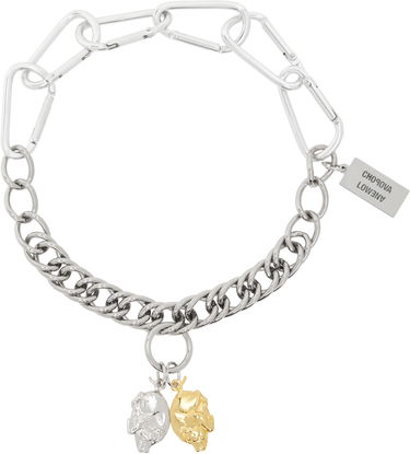 Náhrdelník Chopova Lowena Chopova Lowena Pair Of Pigs Chain Necklace Metalická | 6590, 0