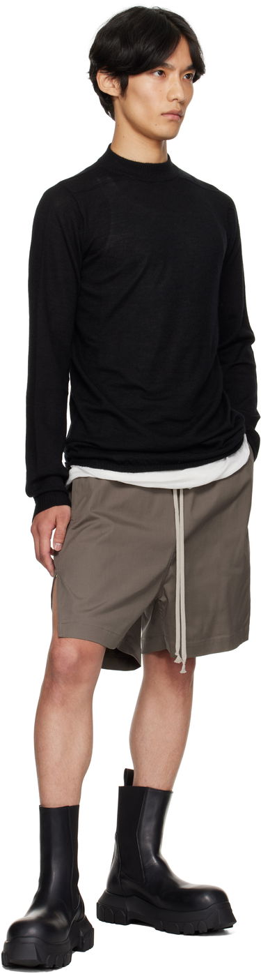 Sveter Rick Owens Rick Owens Concordians Level Lupetto Sweater Čierna | RU02E1625 WS, 3