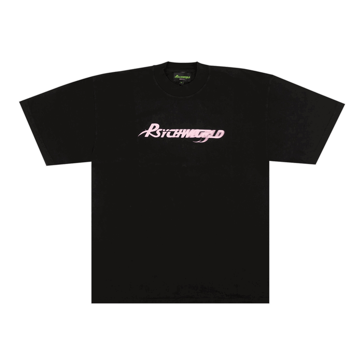 Tričko Psychworld Speed Logo T-Shirt Čierna | 1482 100000103SLTS BKPK, 0