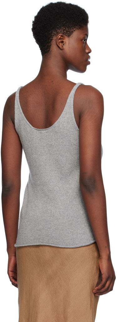 Tielko Baserange Sleeveless Ribbed Tank Top Šedá | KNRT-RC-SP24, 2