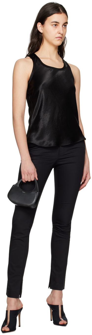 Tielko Helmut Lang Scoop Neck Tank Top Čierna | N01HW508, 3
