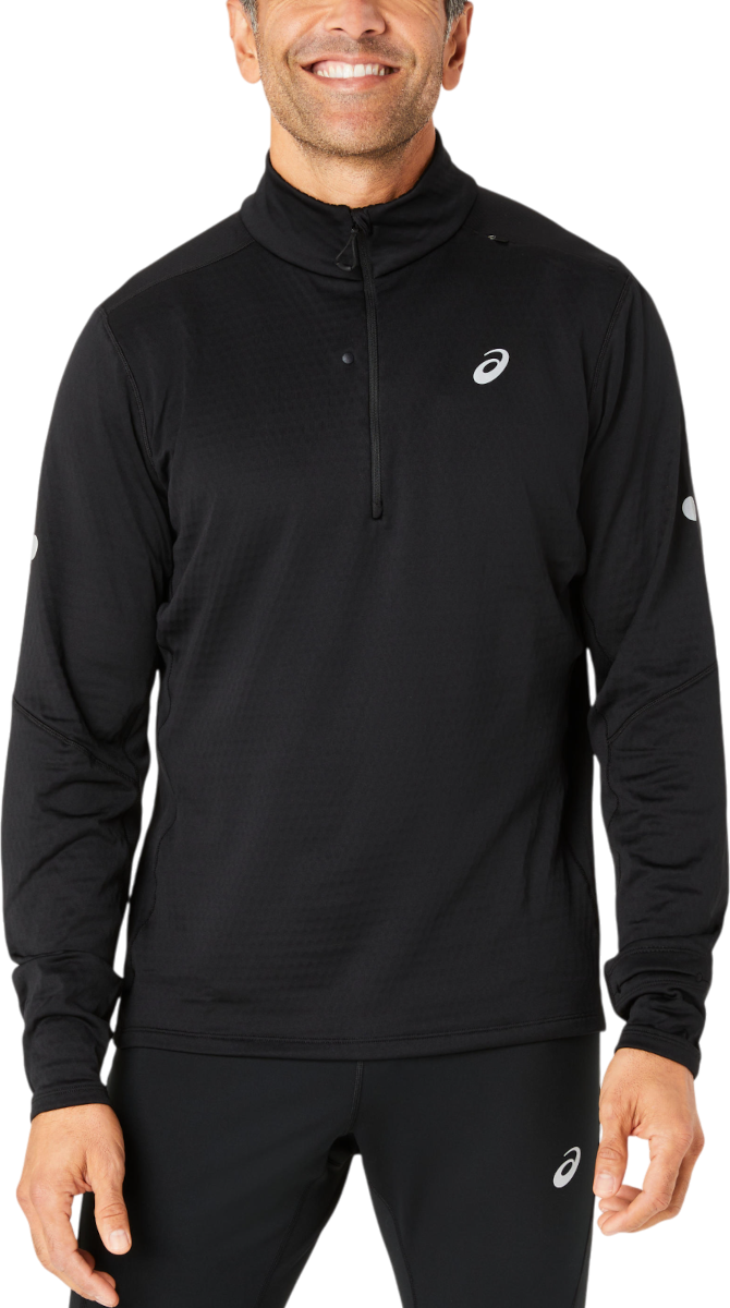 Sveter Asics Road Winter 1/2 Zip Mid Layer Pullover Čierna | 2011d108-001, 0