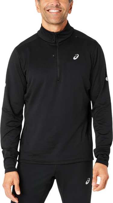 Sveter Asics Road Winter 1/2 Zip Mid Layer Pullover Čierna | 2011d108-001, 0