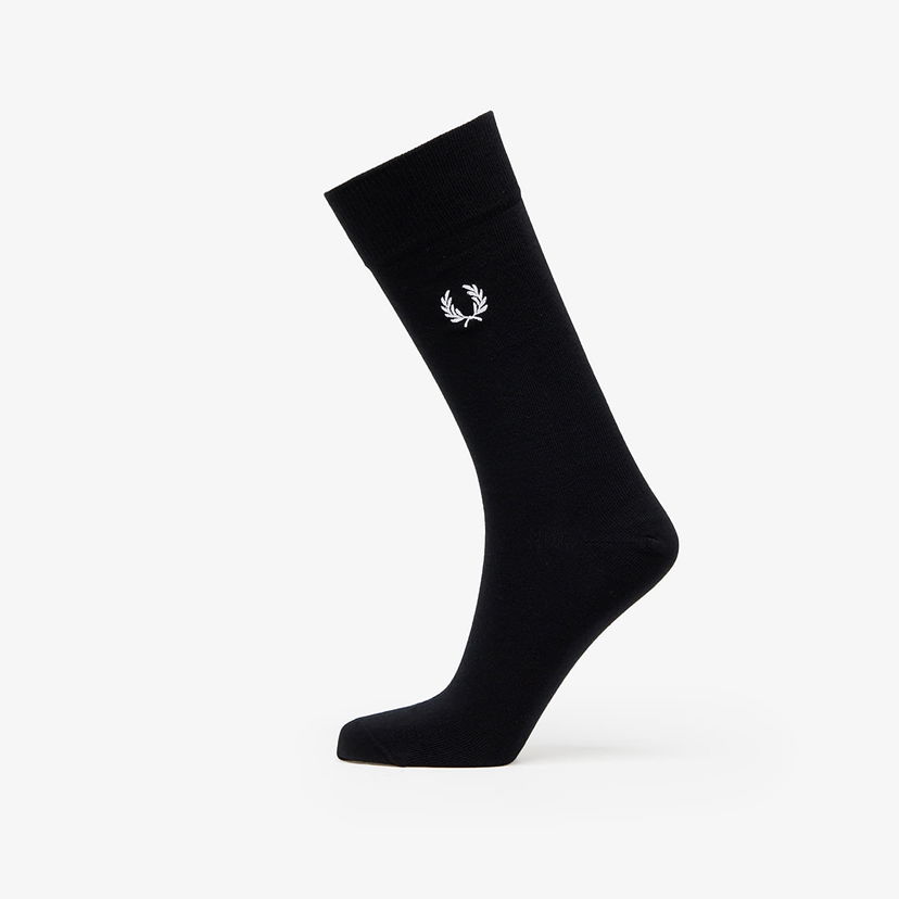 Ponožky Fred Perry Classic Laurel Wreath Sock Black Čierna | C7135 843