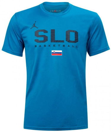 Dres Jordan SLO PRACTICE TEE DONČIĆ Modrá | sv0052-418, 0
