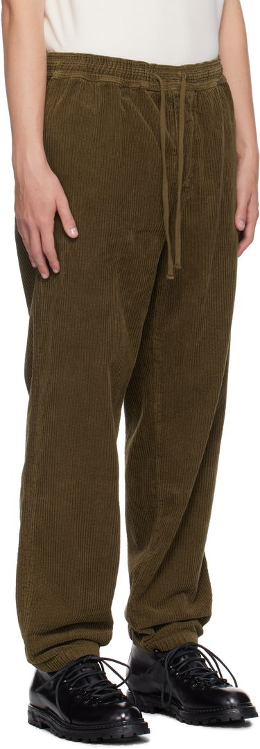 Nohavice ISABEL MARANT Isabel Marant Nirlen Corduroy Trousers Zelené | PA0468HA-B4G03H, 1