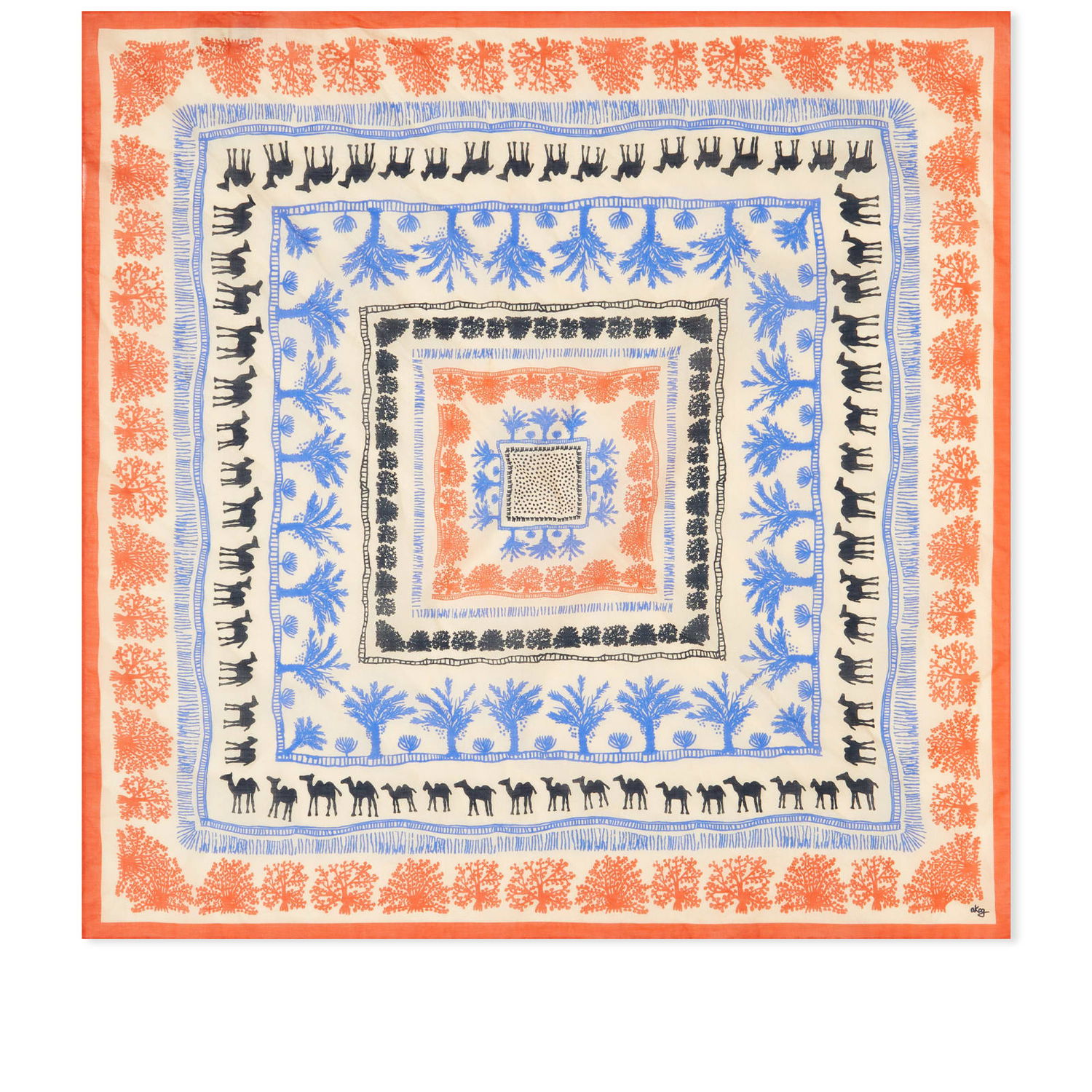 Šál A Kind of Guise Balama Bandana Oranžová | 756665686, 0