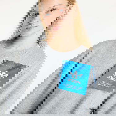 Mikina adidas Originals KSENIASCHNEIDER Label Sweashirt Šedá | IW5666, 4