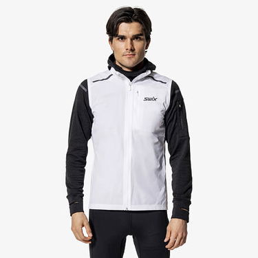 Vesta SWIX Pace Wind Vest Biela | 10072-23, 2