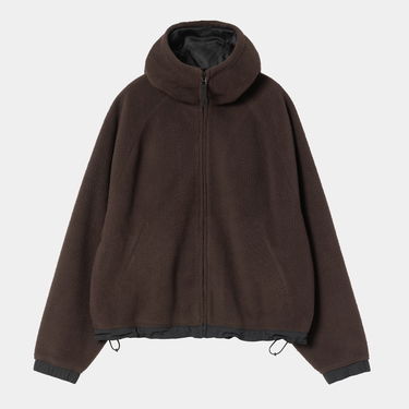 Bunda Carhartt WIP Hooded Fleece Jacket Hnedá | I035461_8, 0