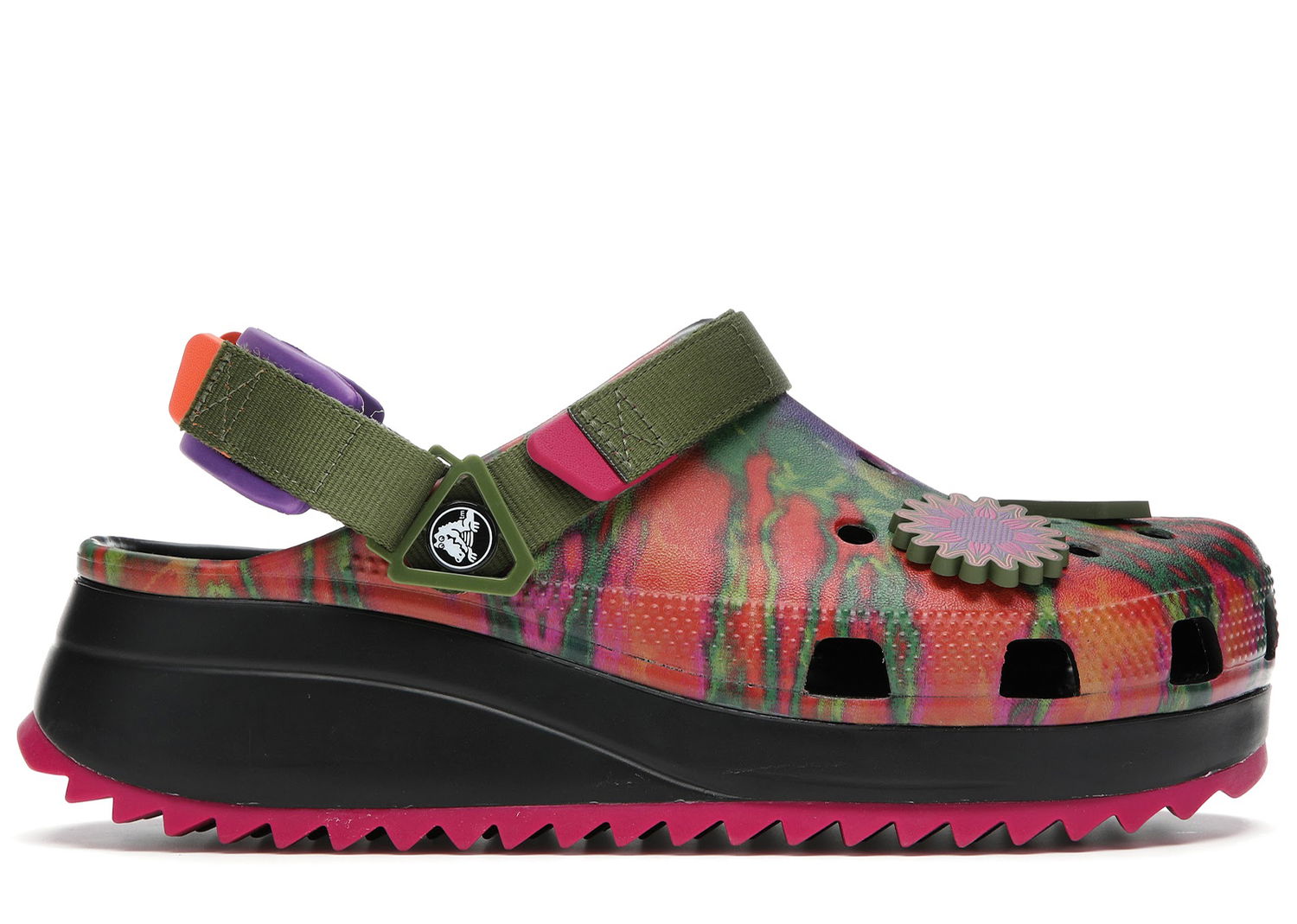 Tenisky a topánky Crocs Classic Hiker Peace Out Červená | 207295-988, 0