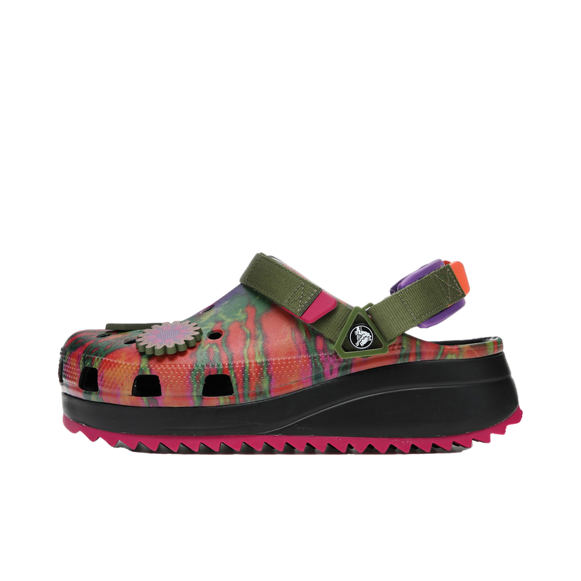 Tenisky a topánky Crocs Classic Hiker Peace Out Červená | 207295-988