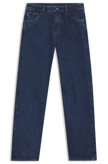 Džínsy BOSS Relaxed Fit Jeans Modrá | 50534157