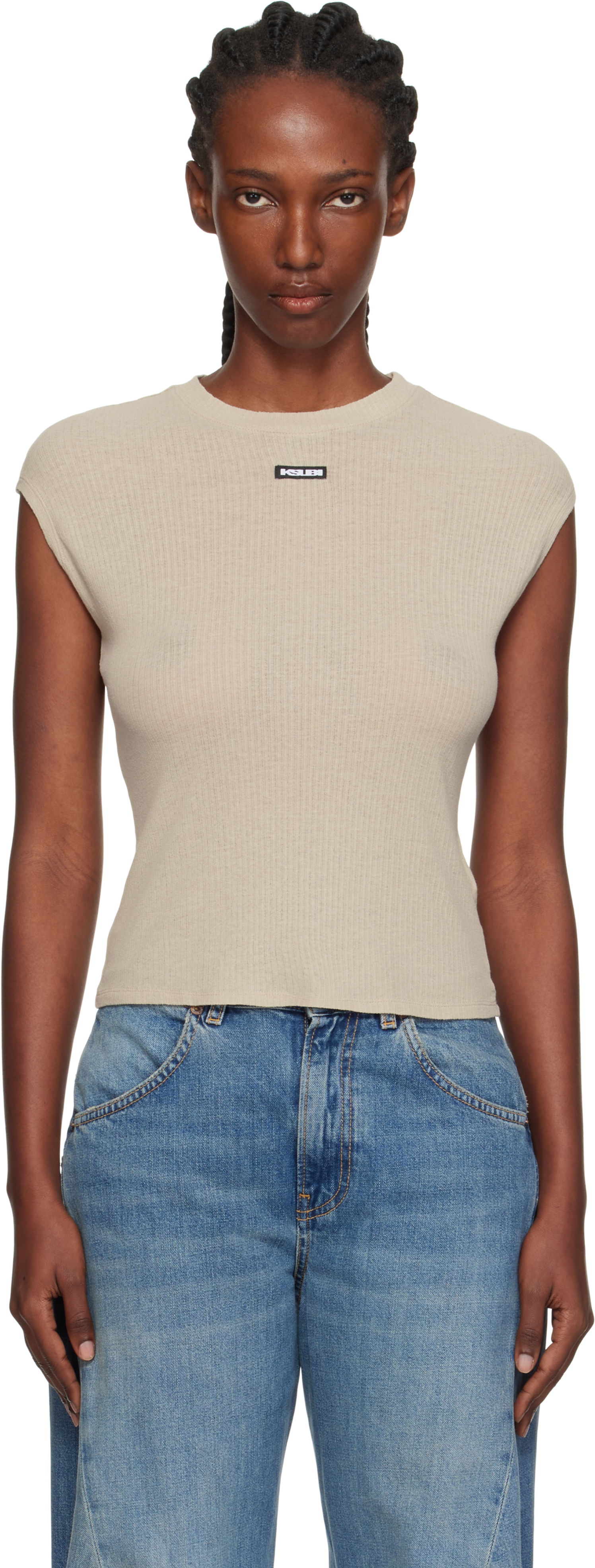 Tričko Ksubi Ksubi Staple Short Sleeve T-Shirt Béžová | WPF25TE014, 0