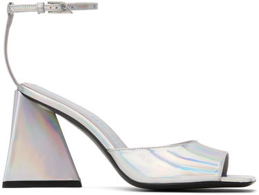 Starostlivosť o obuv The Attico Attico Piper Heeled Sandals Metalická | 236WS599 E086, 0