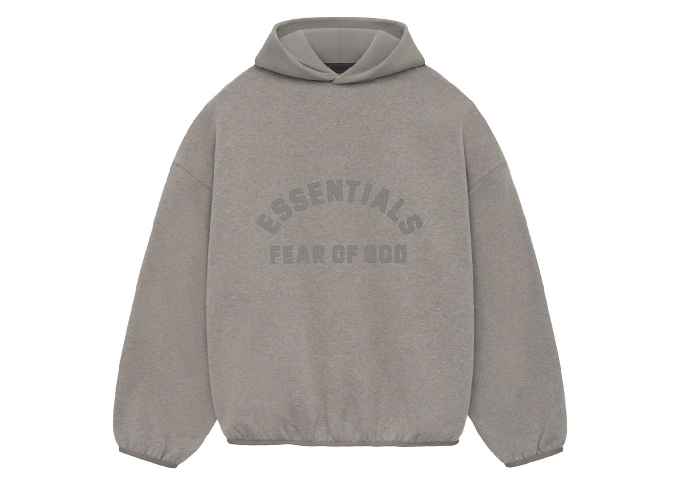 Mikina Fear of God Core Collection Nylon Fleece Hoodie Heather Grey/Dust Šedá | 202SU244311F, 0