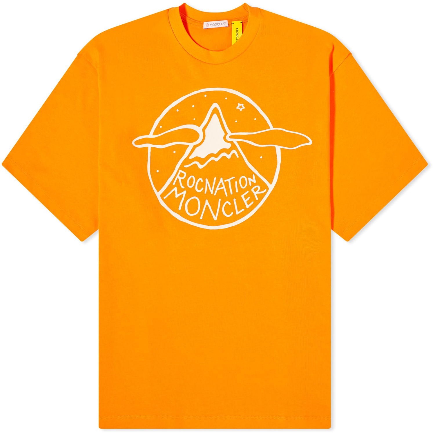 Tričko Moncler Genius x Roc Nation T-Shirt Oranžová | 8C000-89A8Y-06-328, 0