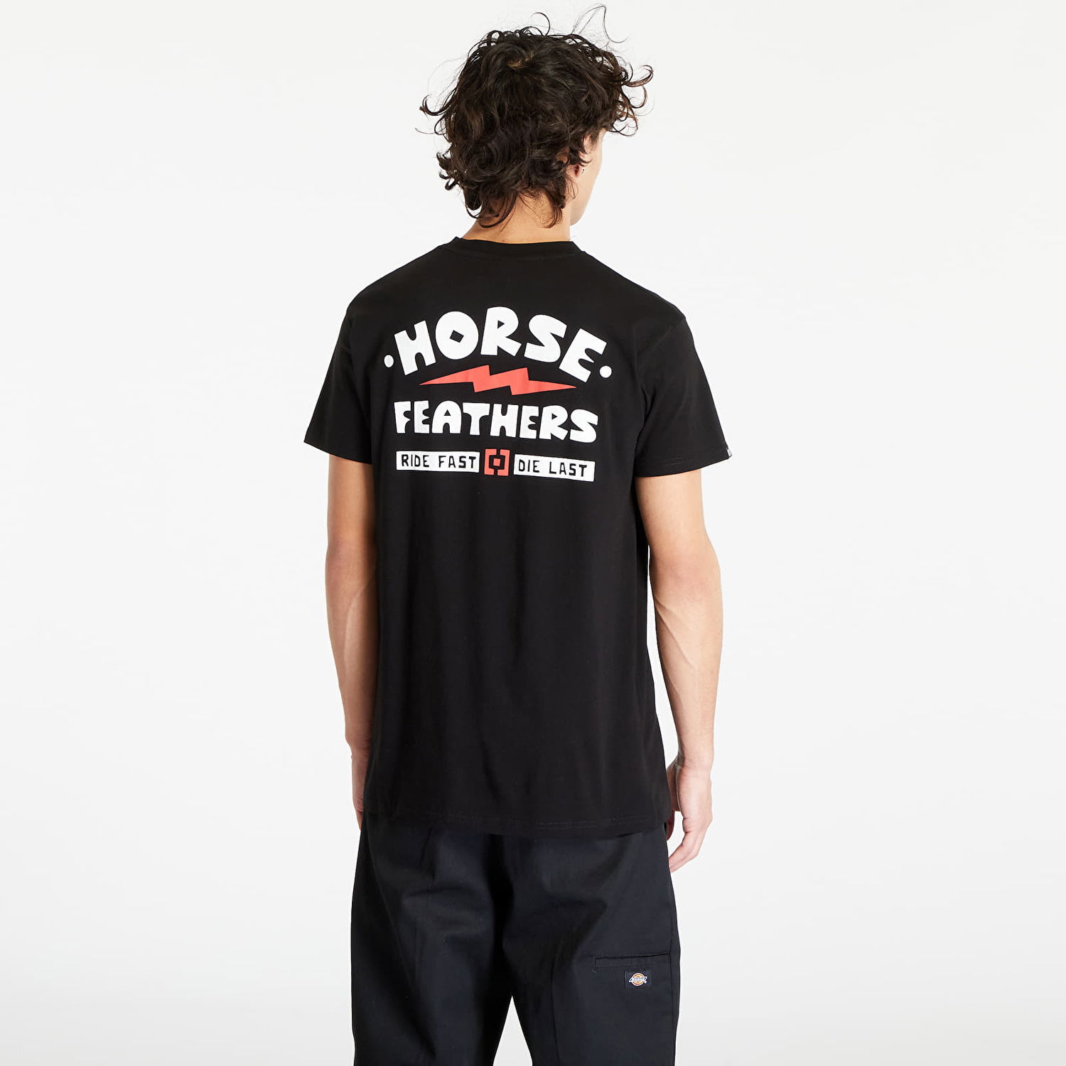 Tričko Horsefeathers Ignite T-Shirt Čierna | SM1332A, 1