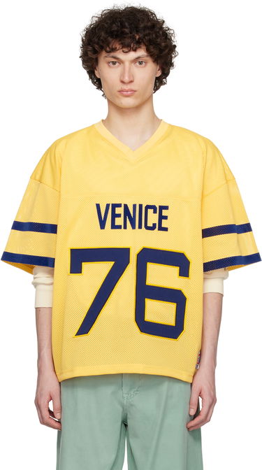 Dres ERL ERL 'Venice 76' Football Jersey Žltá | ERL10T014, 0