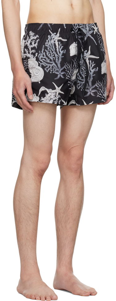 Plavky Versace Versace Barocco Sea Print Swim Shorts Čierna | 1016217_1A11347, 1