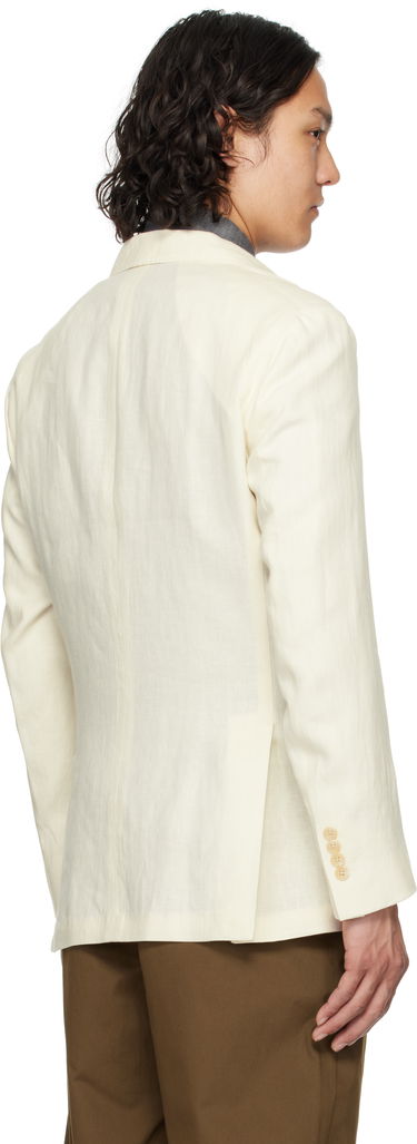 Bunda Polo by Ralph Lauren Polo Ralph Lauren Soft Tailored Linen Blazer Biela | 715793481002, 2