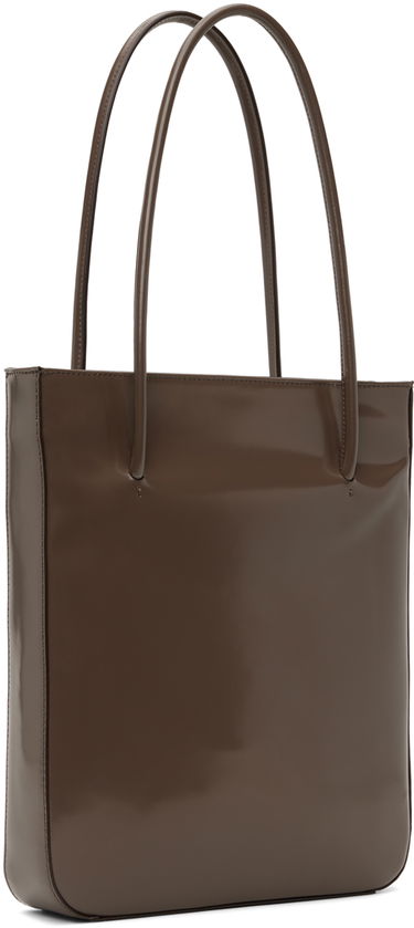 Tote bag BY FAR BY FAR Script Tote Bag Hnedá | 23CASCPSSLTWMED, 2
