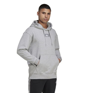 Mikina adidas Performance Men's Hoodie with Front Pocket Šedá | HE4358, 0