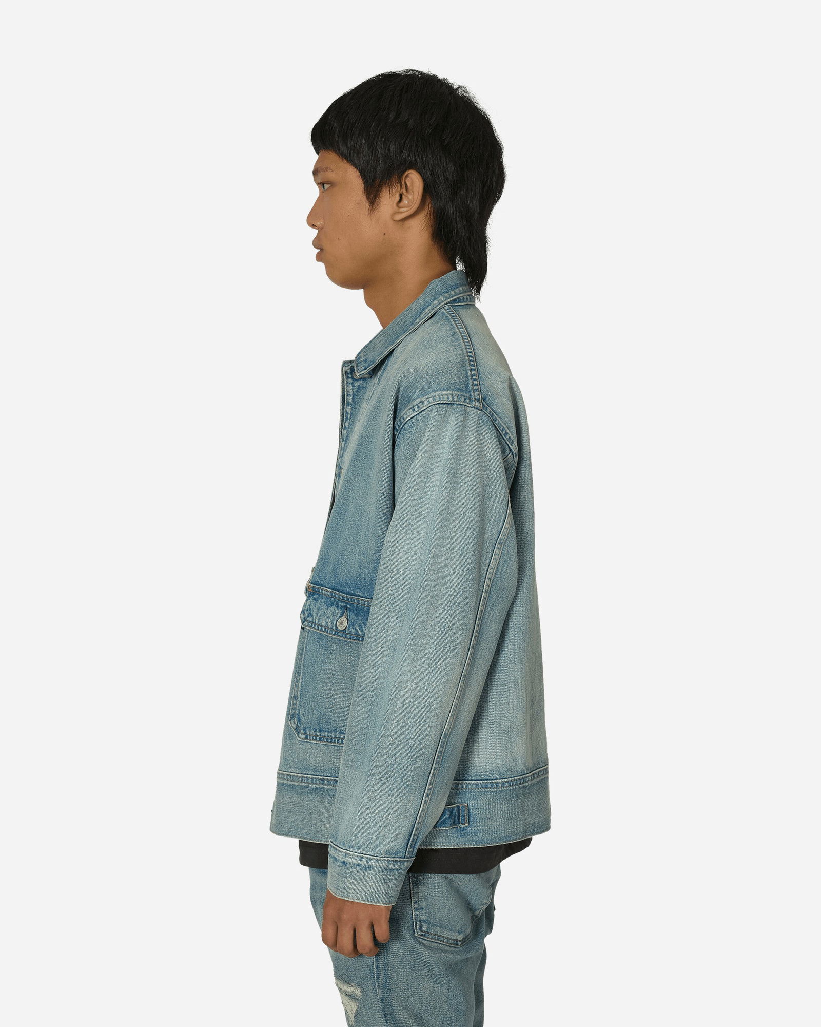 Made in Japan Utility Trucker Jacket Blue