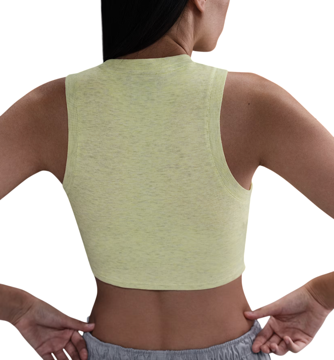 Tielko Nike Nike Chill Knit Cropped Tank Top Žltá | fb8279-701, 1