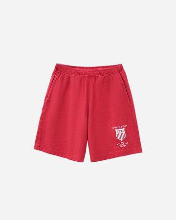 Šortky Sporty & Rich Athletic Team Gym Short Červená | SH631RU, 0