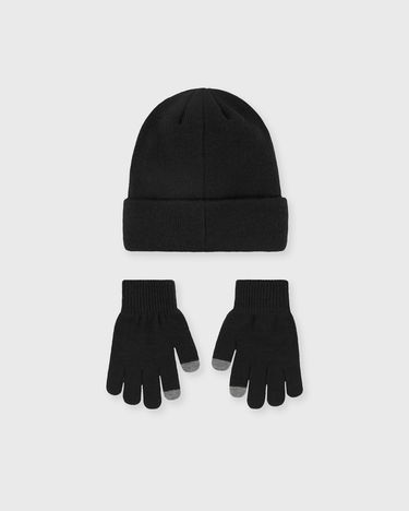Rukavice Jordan Jordan Essentials Beanie and Gloves Set Čierna | 9A0836-023, 2