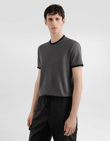 Tričko Dolce & Gabbana Dolce & Gabbana Jersey T-Shirt Šedá | G8SW4THU7VEN0352, 1