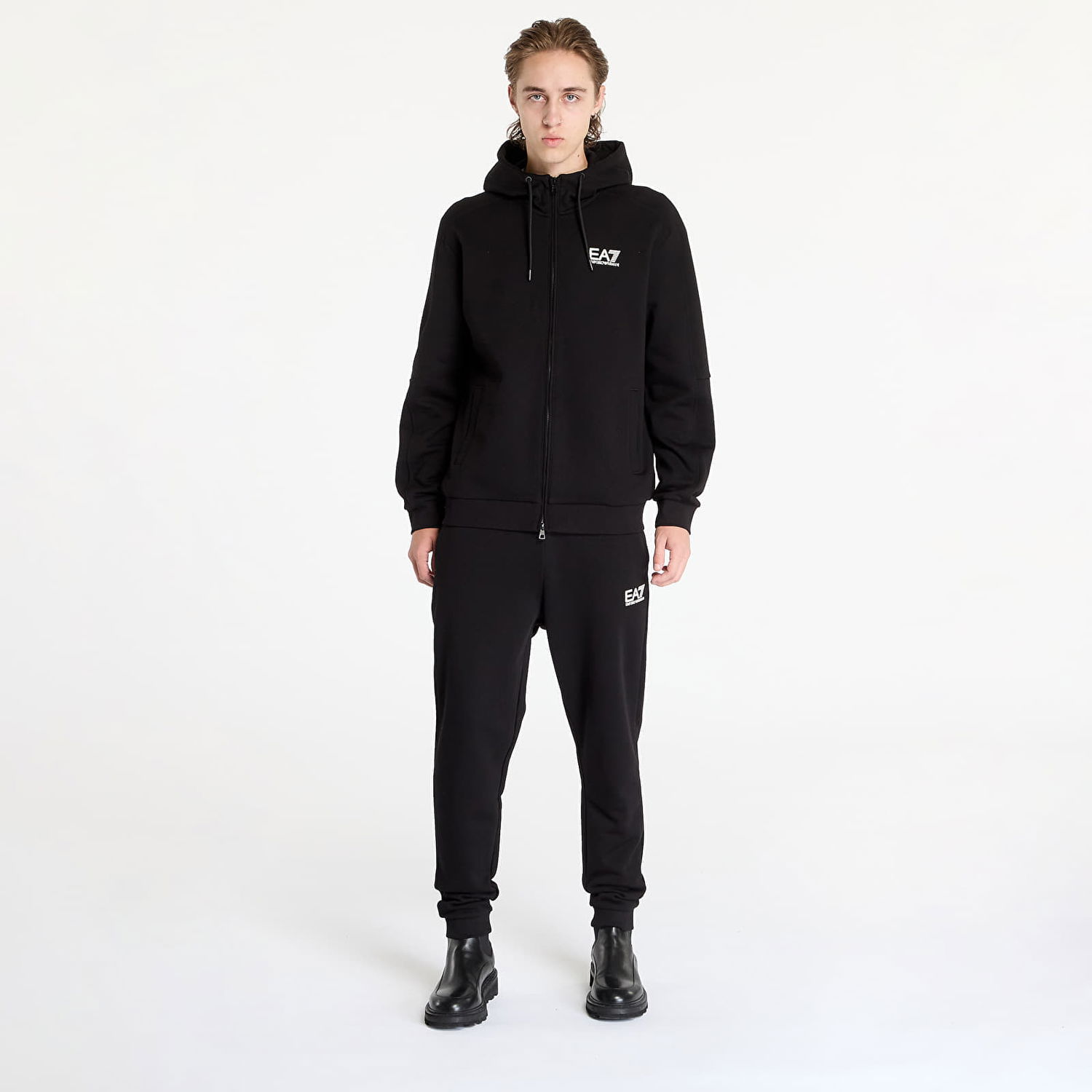 Mikina Emporio Armani Sweatshirt EA7 Tracksuit Black M Čierna | 6DPV66PJVTZ1200, 0