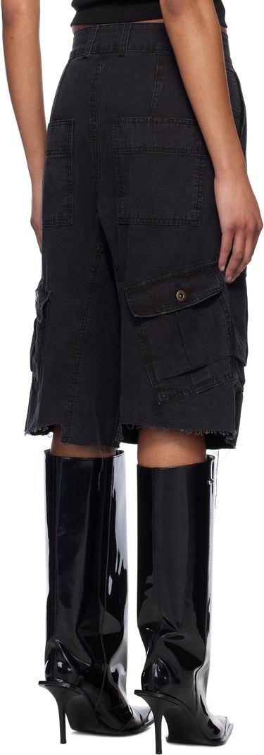 Šortky We11done We11done Military Vintage Shorts Čierna | WD-PT0-25-235-W-BK, 2