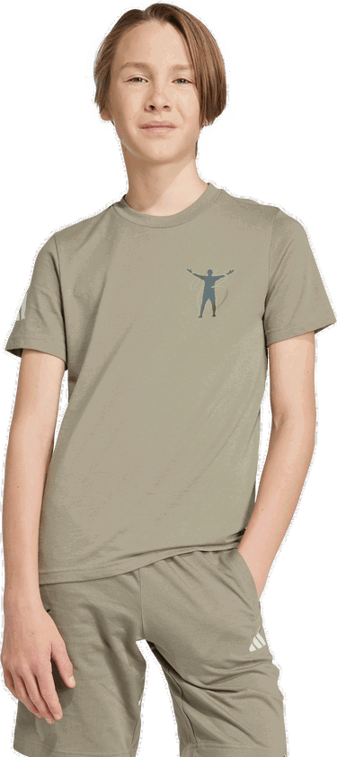 Tričko adidas Performance Jude Bellingham Culturewear Kids' T-Shirt Zelené | JY1877, 4
