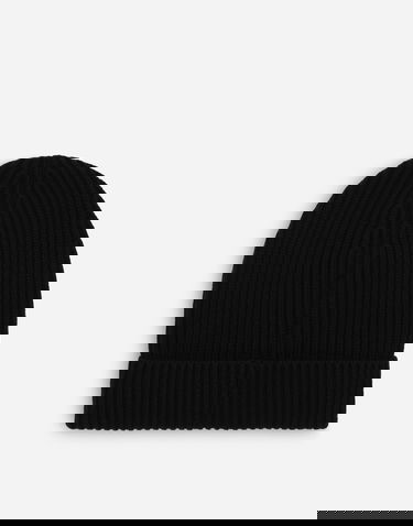 Kulicha Dolce & Gabbana Ribbed Wool and Cashmere Hat Onesize Čierna | FXL68TJFMU9N0000, 2