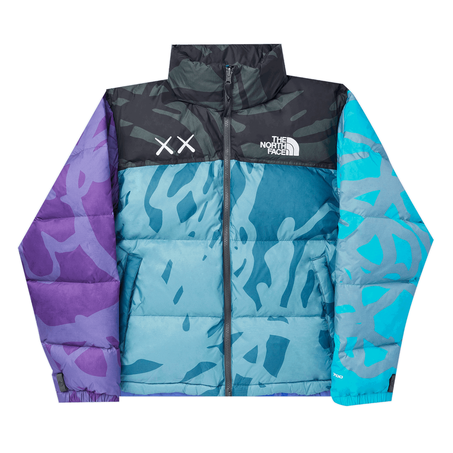 Prešívaná bunda The North Face KAWS x Retro 1996 Nuptse Puffer Jacket Rôznofarebný | NF0A7WLU75S, 0