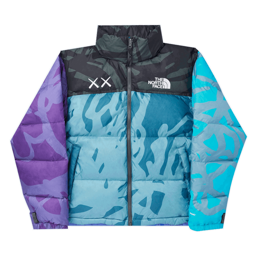 Prešívaná bunda The North Face KAWS x Retro 1996 Nuptse Puffer Jacket Rôznofarebný | NF0A7WLU75S