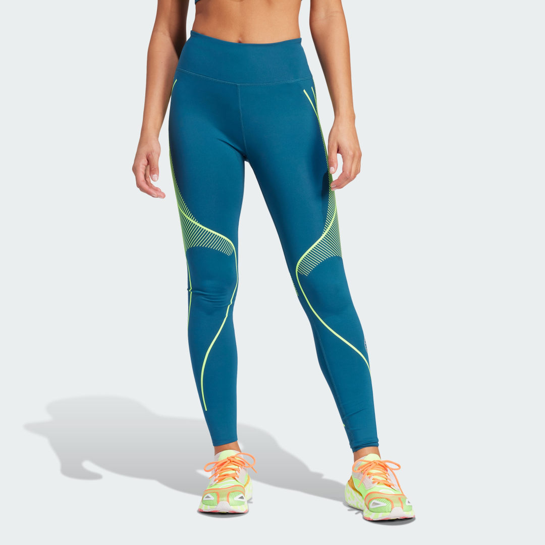 Legíny adidas Performance x Stella McCartney TruePace Long Running Modrá | IT5784, 1