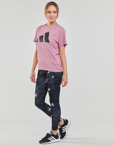 Tričko adidas Originals RUN IT BL TEE Ružová | IL4746, 3
