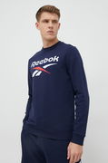 Identity Fleece Stacked Logo Crew Sweatshirt