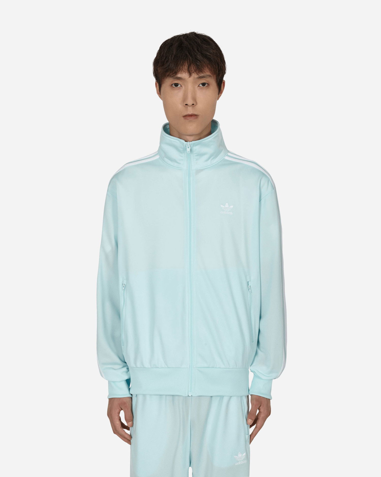 Mikina adidas Originals Firebird Track Top Tyrkysová | HL9341, 0
