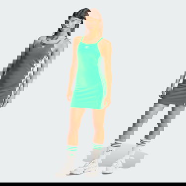 Šaty adidas Originals 3-Stripes Mini Dress Zelené | IR8127, 1