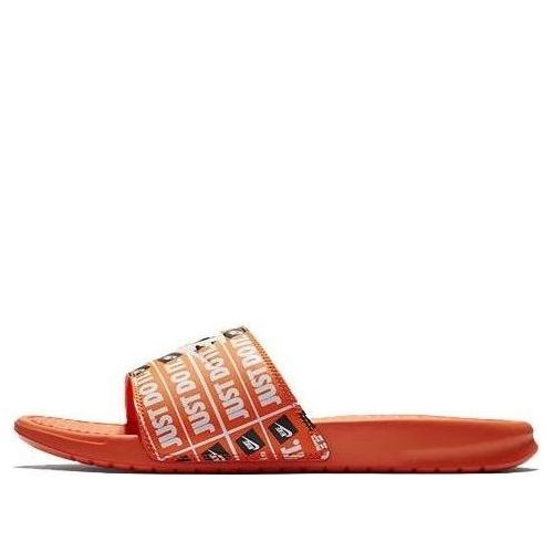 Tenisky a topánky Nike Benassi JDI Print Slides Oranžová | 631261-800, 0