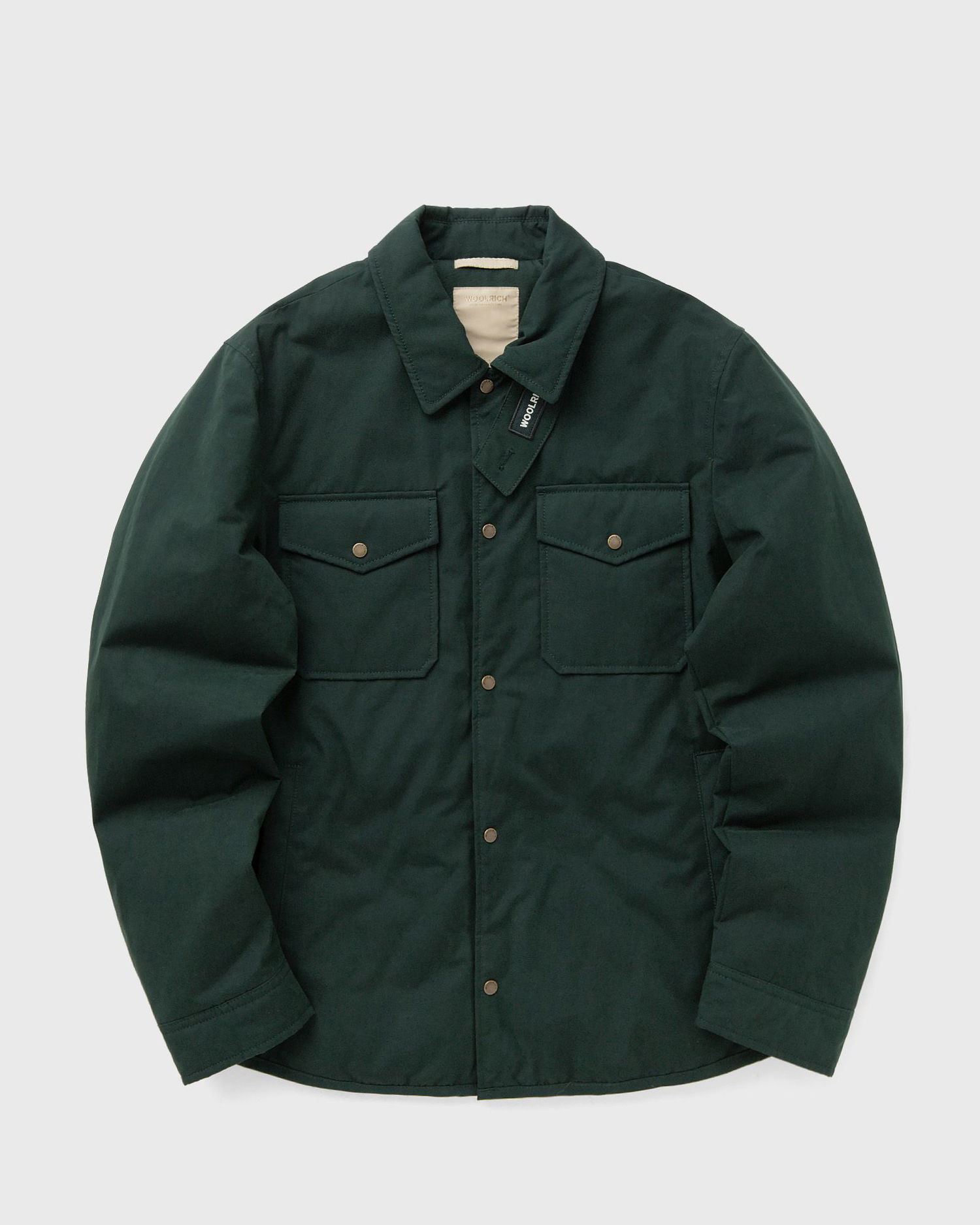 Bunda WOOLRICH Alaskan Shirt Jacket Zelené | CFWOOS2001MRUT3780-6518, 1